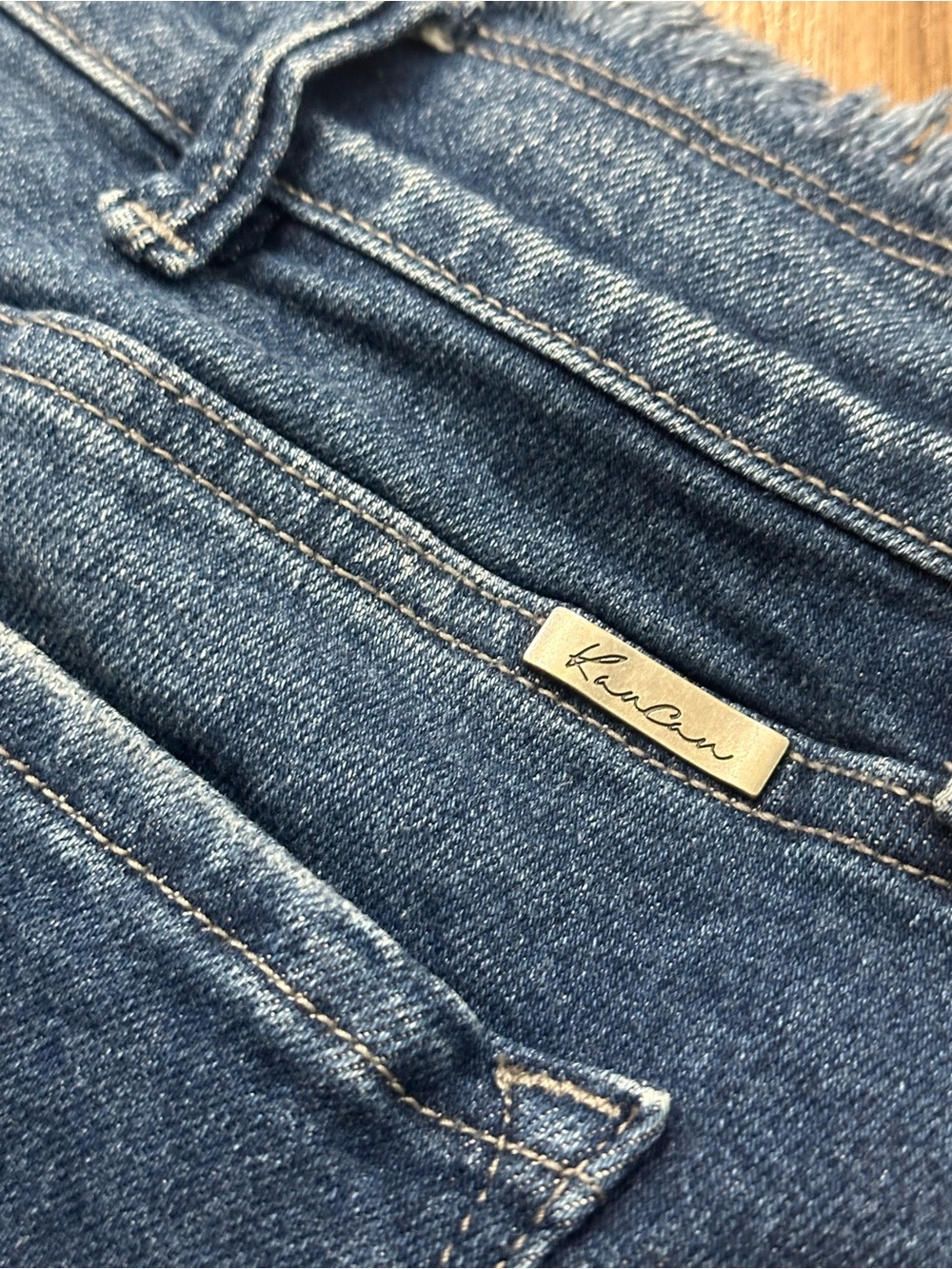 Kancan Button Fly Flare Jeans. Size: 15 - Picture 5 of 12